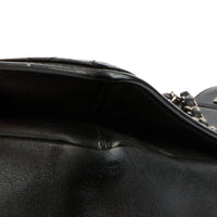 CHANEL - Sac bandoulière Timeless Jumbo cuir noir - Hand Bag