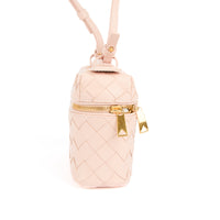 BOTTEGA VENETA - Sac bandoulière Vanity Bang Bang cuir rose - Handbag