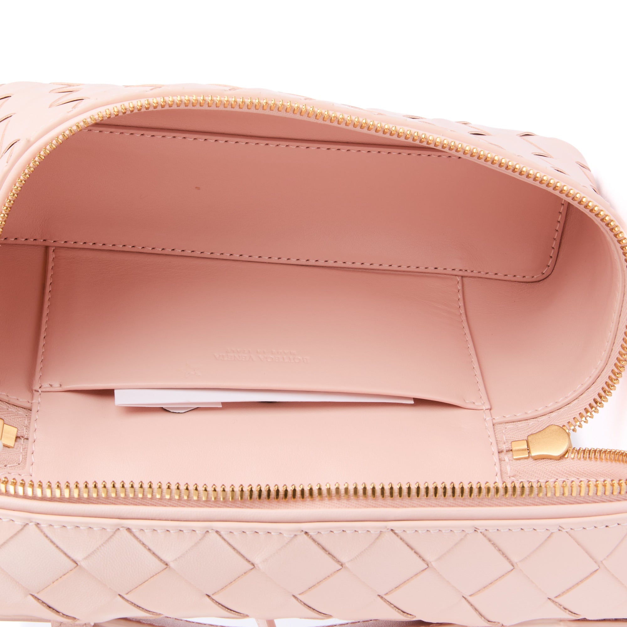 BOTTEGA VENETA - Sac bandoulière Vanity Bang Bang cuir rose - Handbag