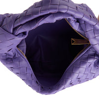 BOTTEGA VENETA - Sac à main Mini Jodie GM Cuir Intrecciato Violet - Hand Bag