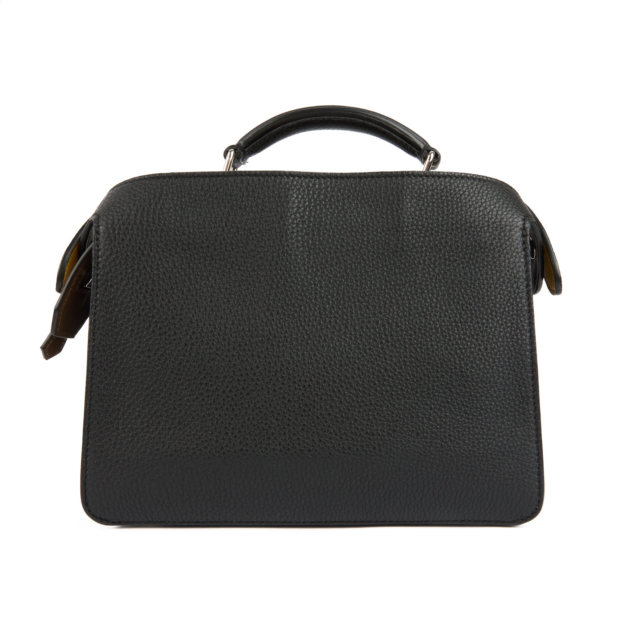 FENDI - Sac à main Peekaboo ISeeU Small cuir noir - Hand Bag