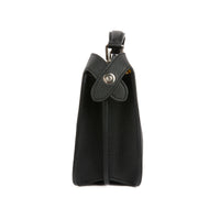FENDI - Sac à main Peekaboo ISeeU Small cuir noir - Hand Bag