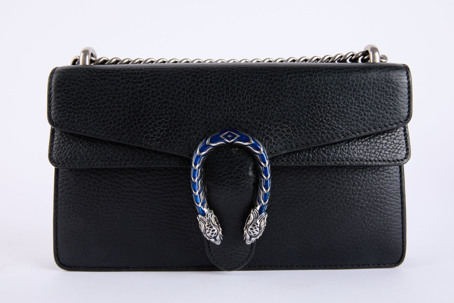 GUCCI - Sac bandoulière Dionysus Small tête bleu royale - Shoulder Bag