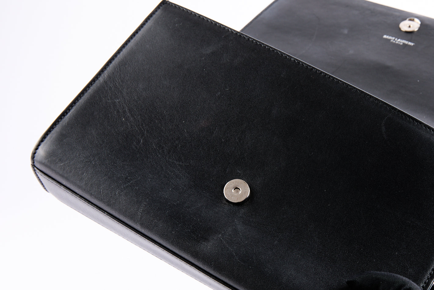 SAINT LAURENT - Kate Tassel black leather shoulder bag - Handbag