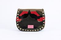 VALENTINO - Sac bandoulière Rockstud Mini Camouflage Toile Cuir - Hand Bag