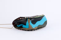 VALENTINO - Sac bandoulière Rockstud Mini Camouflage Toile Cuir - Hand Bag