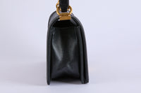 CHANEL - Sac à main Boy Caviar Noir Doré - Shoulder Bag