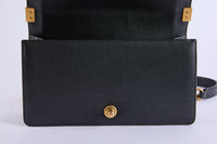 CHANEL - Sac à main Boy Caviar Noir Doré - Shoulder Bag