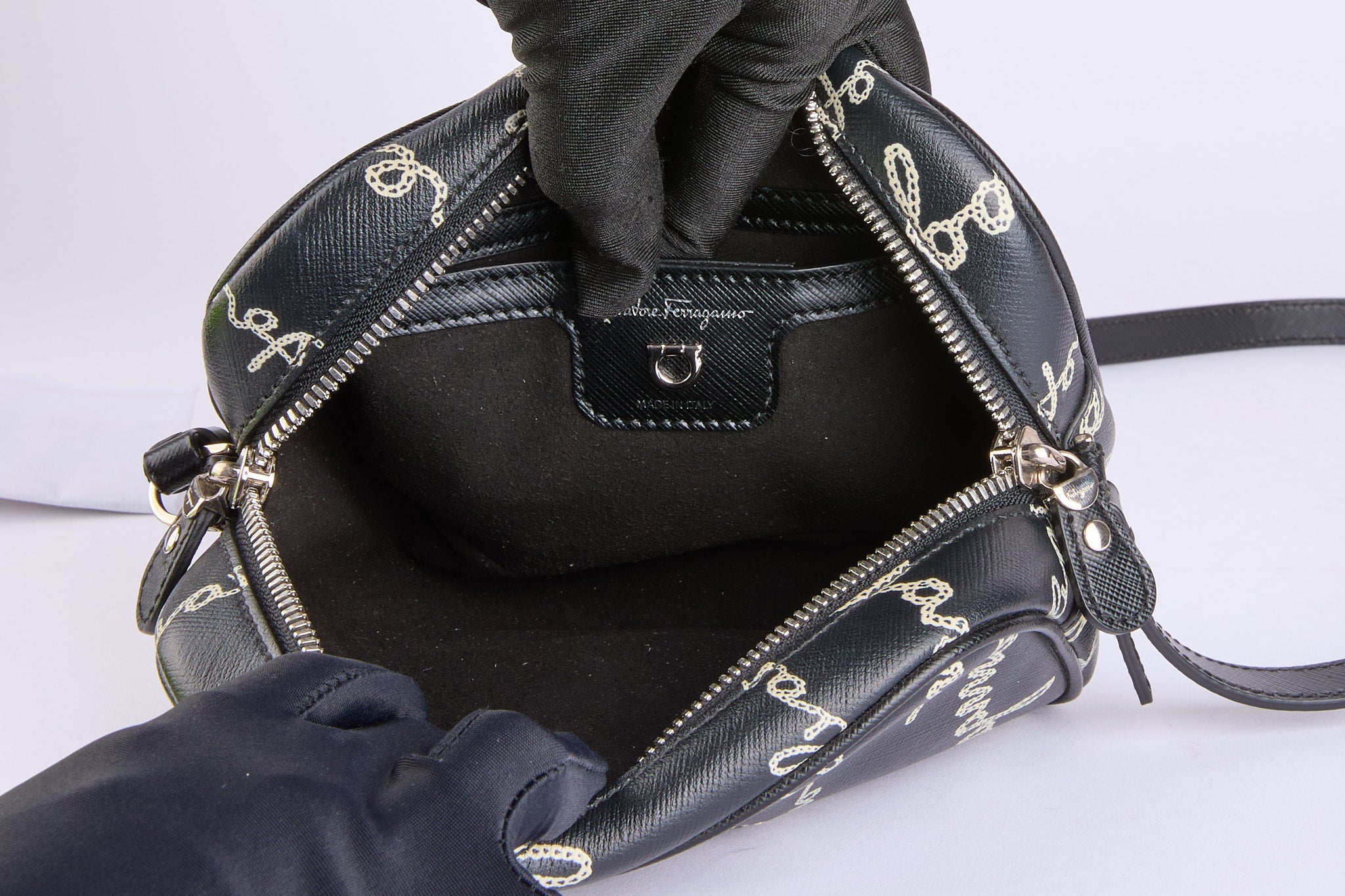 FERRAGAMO - Sac bandoulière Caméra Bag Logo - Hand bag