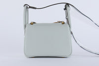HERMES - Mini Lindy Taurillon leather handbag Platinum Gray - Hand Bag