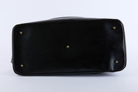 BURBERRY - Sac à main Westbury toile cuir noir - Hand bag