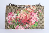 GUCCI - Sac Bandoulière Dionysus Toile GG Guccissima Fleur - Hand Bag