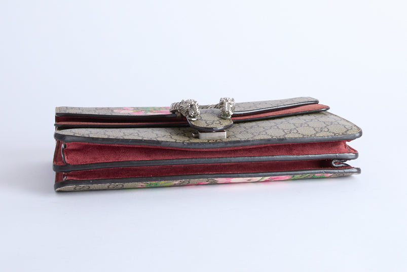 GUCCI - Sac Bandoulière Dionysus Toile GG Guccissima Fleur - Hand Bag