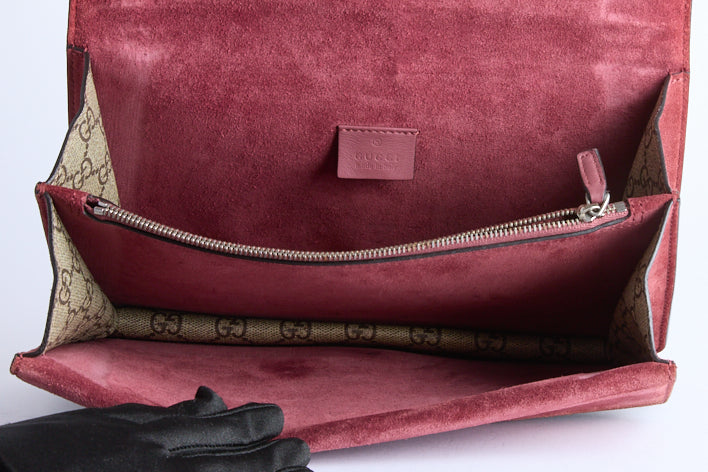 GUCCI - Sac Bandoulière Dionysus Toile GG Guccissima Fleur - Hand Bag