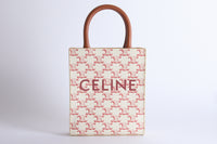 CELINE - Sac bandoulière Cabas Vertical Toile Triomphe - Hand bag