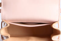 DELVAUX - Sac bandoulière Mini Tempête cuir vernis rose - Hand bag