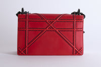 DIOR - Diorama Small Red Leather Shoulder Bag - Handbag