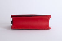 DIOR - Diorama Small Red Leather Shoulder Bag - Handbag