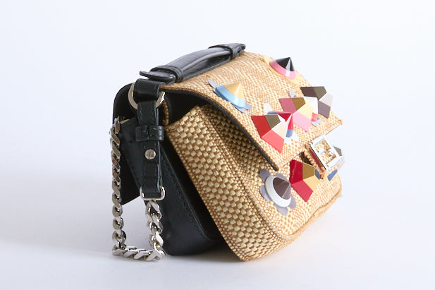 FENDI - Sac à main Flowerland Double Micro Baguette - Hand Bag