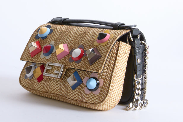 FENDI - Sac à main Flowerland Double Micro Baguette - Hand Bag