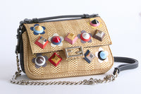 FENDI - Sac à main Flowerland Double Micro Baguette - Hand Bag