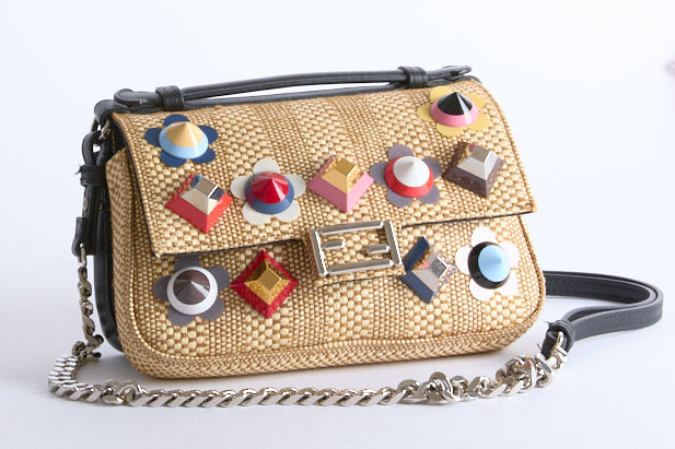 FENDI - Sac à main Flowerland Double Micro Baguette - Hand Bag