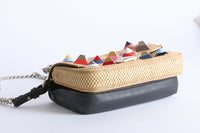 FENDI - Sac à main Flowerland Double Micro Baguette - Hand Bag