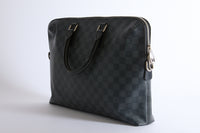 LOUIS VUITTON - Sacoche Porte documents Toile damier Graphite - Briefcase bag