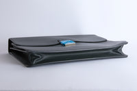 LOUIS VUITTON - Sacoche Porte document Kourad cuir Taiga anthracite - Briefcase