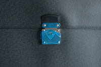 LOUIS VUITTON - Sacoche Porte document Kourad cuir Taiga anthracite - Briefcase