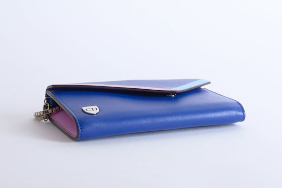 DIOR - Sac bandoulière Wallet on Chain bleu rose - Hand Shoulder Bag