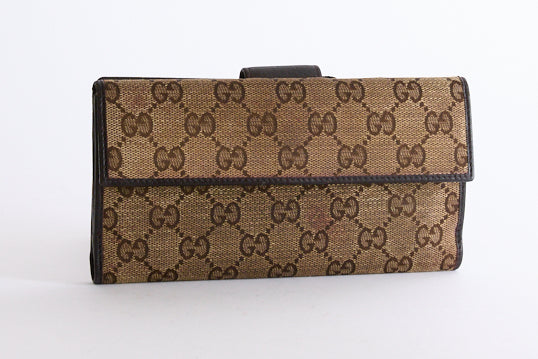 GUCCI - Long Abbey wallet in GG Guccissima canvas - Wallet 
