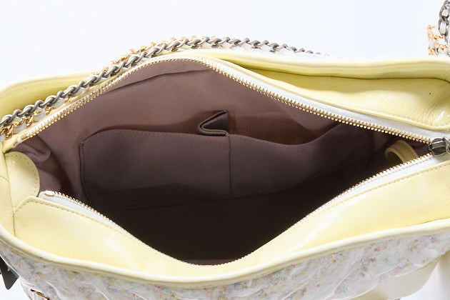 CHANEL - Sac bandoulière Gabrielle Large PVC & Tweed - Hand bag