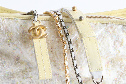 CHANEL - Sac bandoulière Gabrielle Large PVC & Tweed - Hand bag