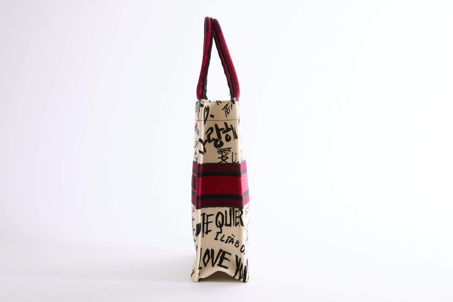 DIOR - Sac à main Tote book Vertical Amour - Hand bag