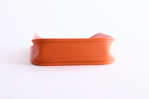 HERMES - Sac bandoulière Evelyne 16 Amazone Taurillon Clemence Orange Feu - Shoulder Bag