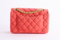 CHANEL - Sac bandoulière 2.55 Rose Tweed - Hand bag