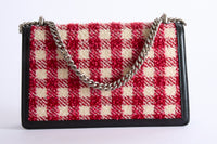 GUCCI - Dyonisus red tweed shoulder bag - Handbag