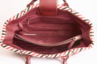 CHANEL - Sac à main Deauville Tote toile - Hand bag