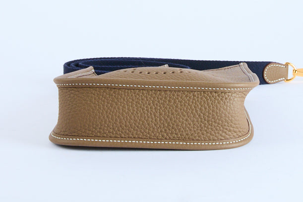 HERMES - Mini Evelyne étoupe - Shoulder Bag