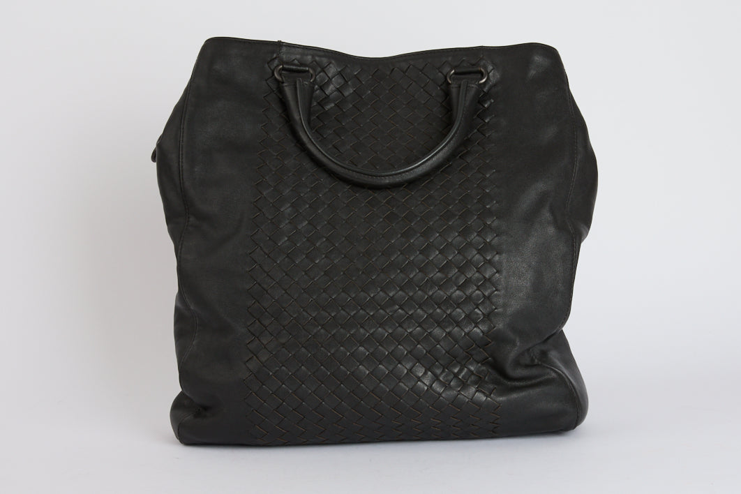 BOTTEGA VENETA - Sac à main Cuir Intrecciato Marron - Hand Bag