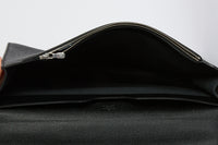 LOUIS VUITTON - Sacoche Kourad Cartable Cuir Taïga Noir - Briefcase