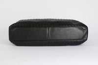 BOTTEGA VENETA - Porte Documents Cuir Intrecciato Noir - Briefcase