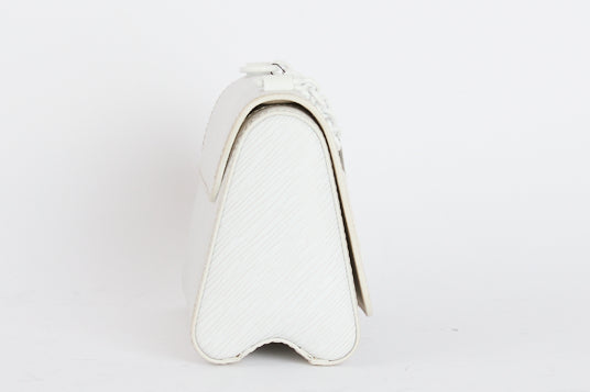 LOUIS VUITTON - Sac bandoulière Twist PM cuir Épi Blanc - Hand bag