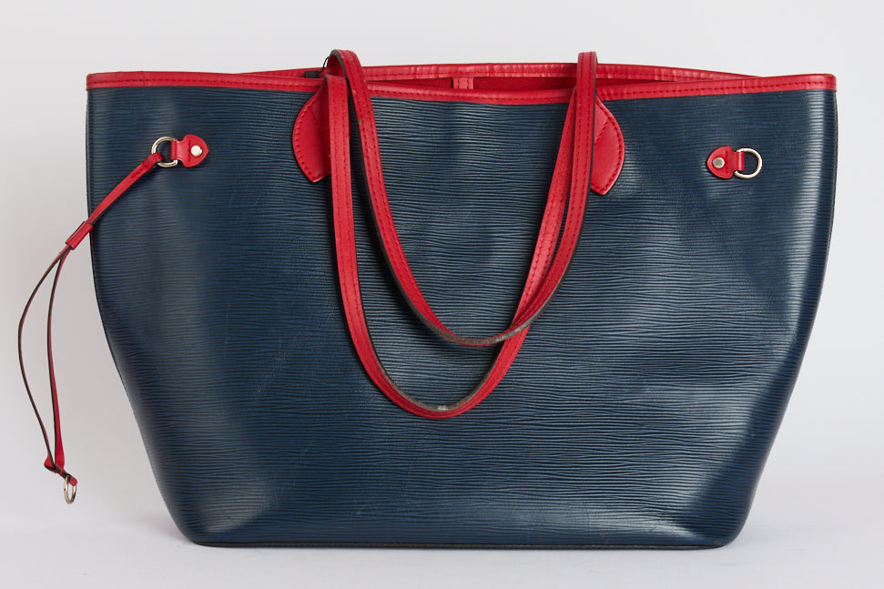 LOUIS VUITTON - Sac Neverfull Bleu - Hand Bag
