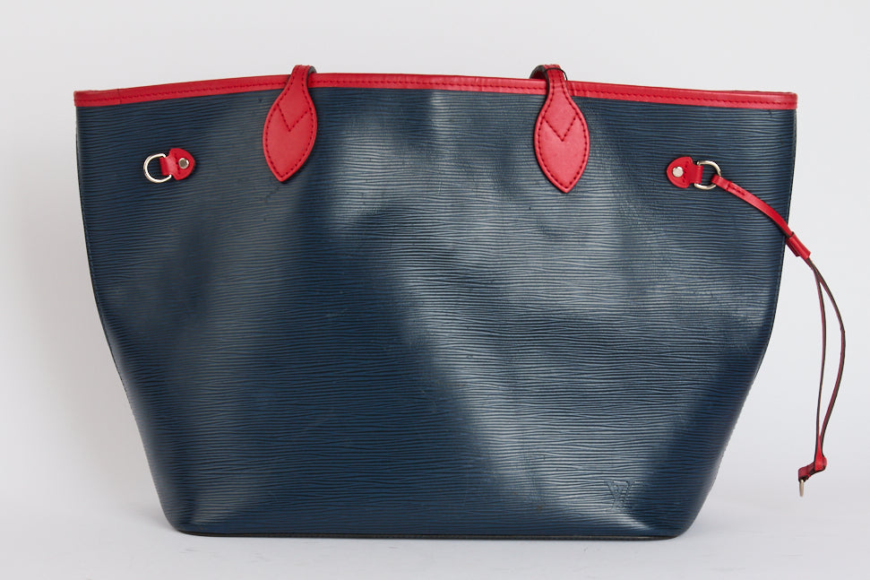 LOUIS VUITTON - Sac Neverfull Bleu - Hand Bag