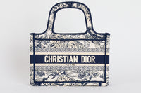 DIOR - Mini Book Tote Handbag in Toile de Jouy - Handbag 