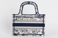 DIOR - Mini Book Tote Handbag in Toile de Jouy - Handbag 
