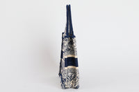 DIOR - Mini Book Tote Handbag in Toile de Jouy - Handbag 