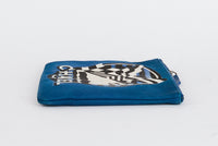 CHANEL - Pochette La Pausa Toile bleu - Clutch Pouch